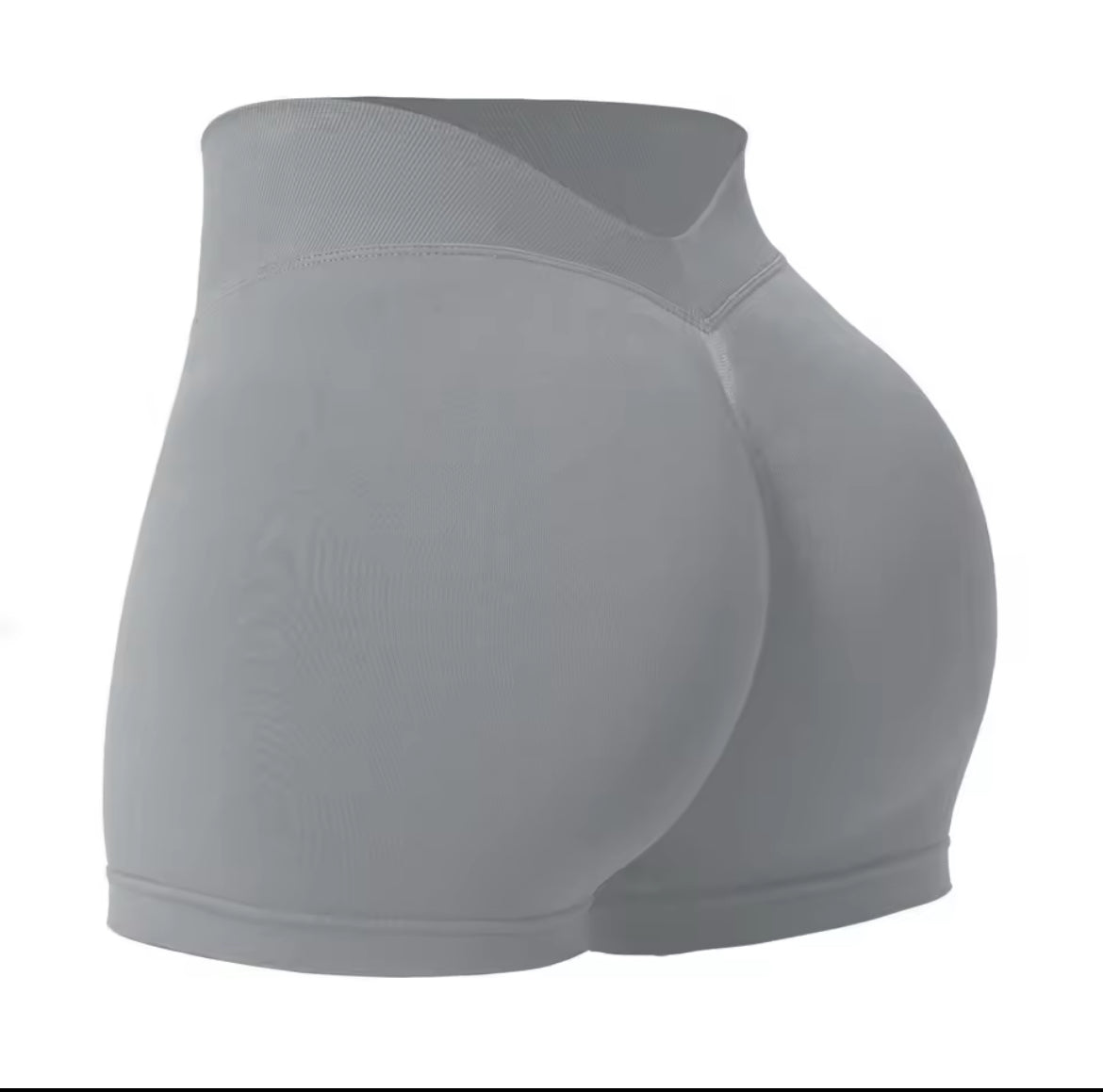 Nahtlose Damen Yoga-Shorts | Scrunch Butt V-Hüfte Gym Shorts für Fitness, Workout & Laufen