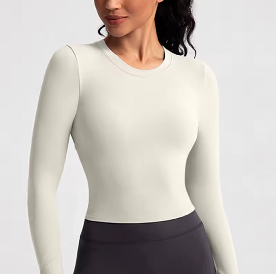 Sport top Damen Lang￼ärmlich