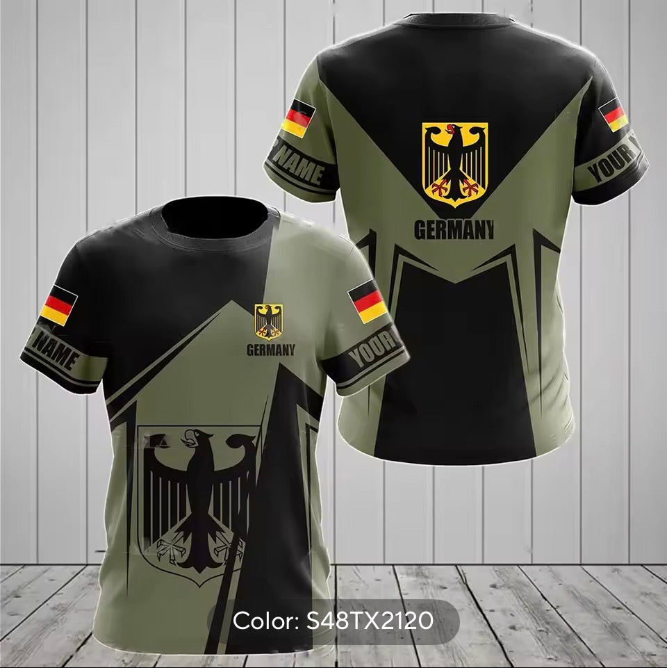 Stolzer Deutscher Gymshirt