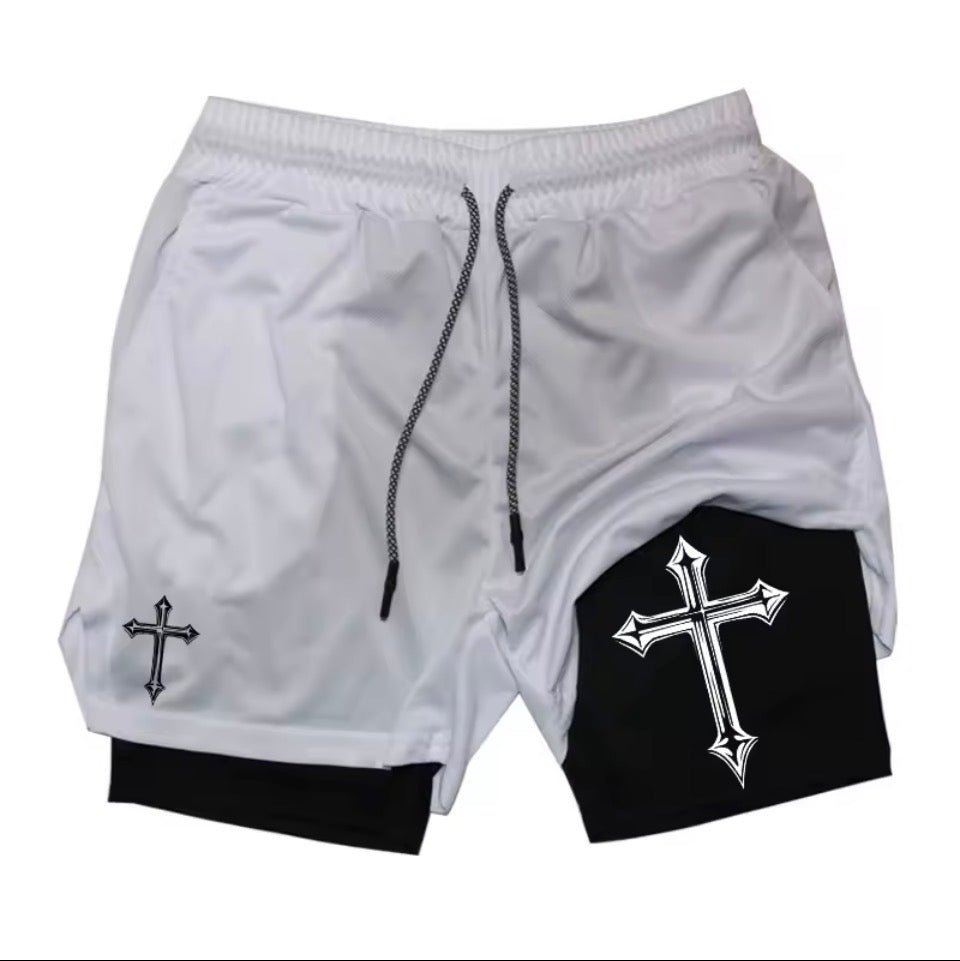 Gym Shorts Kreuz