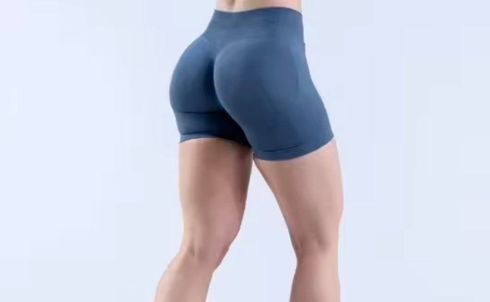 Damen-Gymshorts kurz