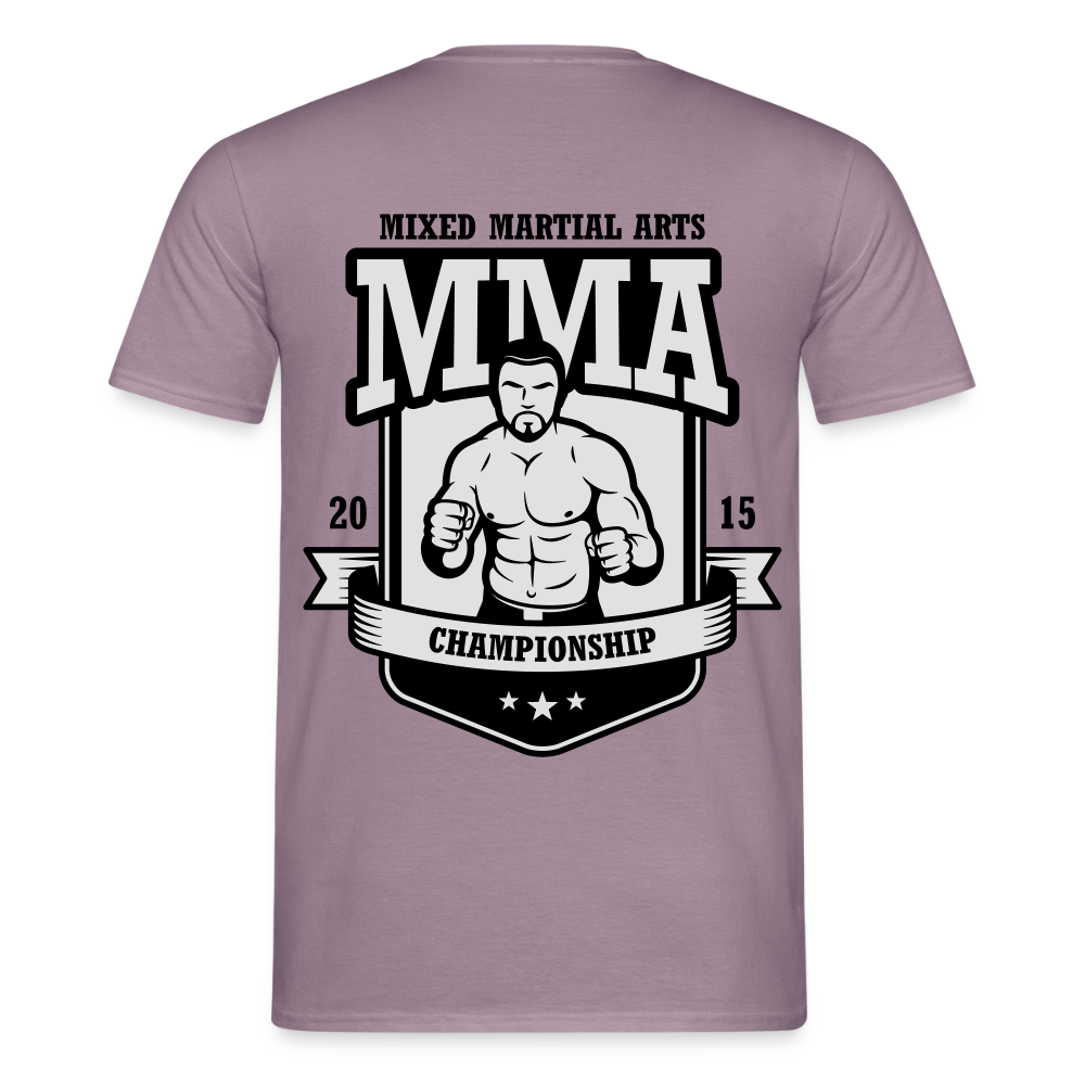 Stolzer Deutscher Gymsshirt MMA - purple-grey 