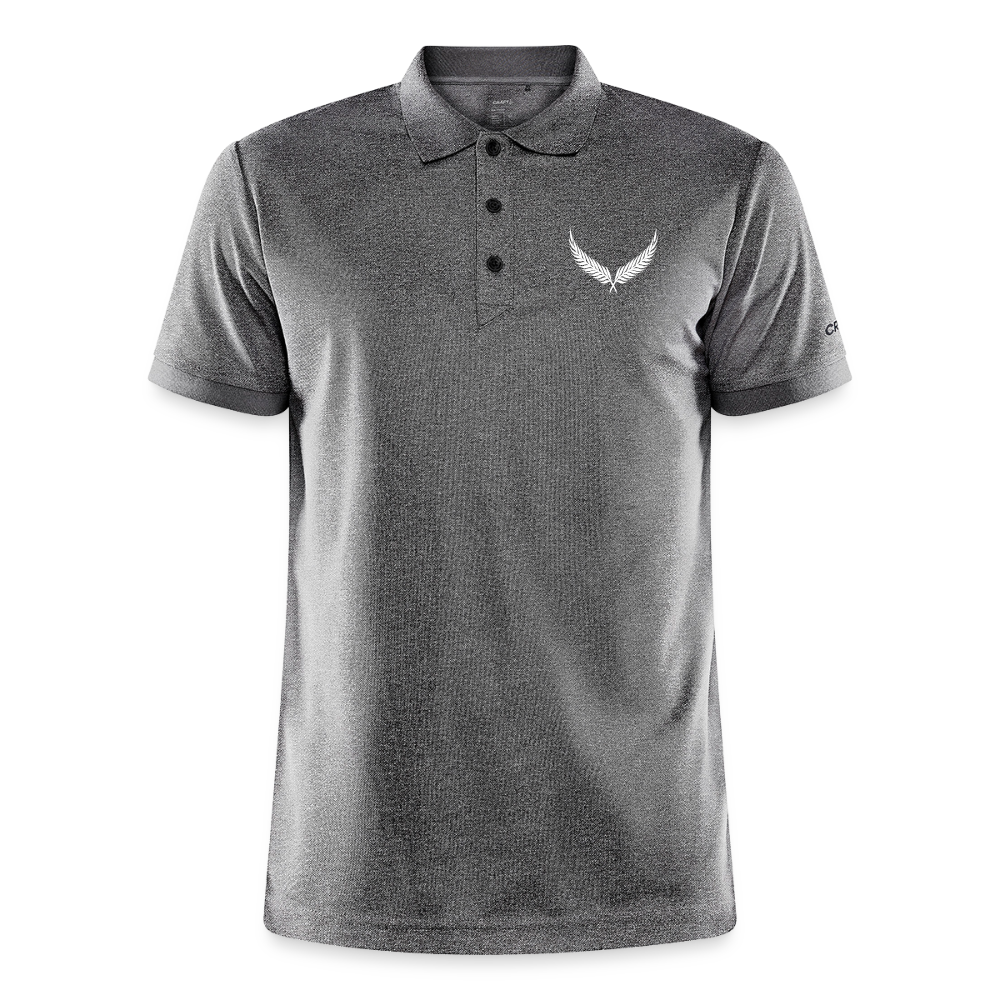 Stolzer Deutscher MMA Polo - dark heather grey