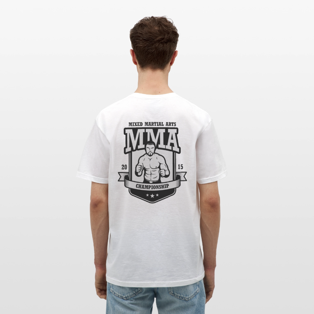 Stolzer Deutscher Gymsshirt MMA - white