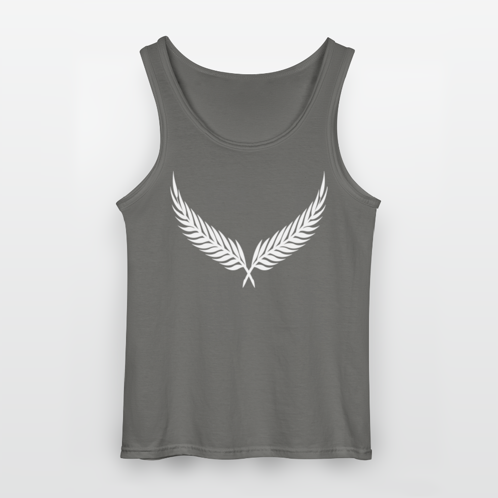 Herren Tanktop - charcoal grey