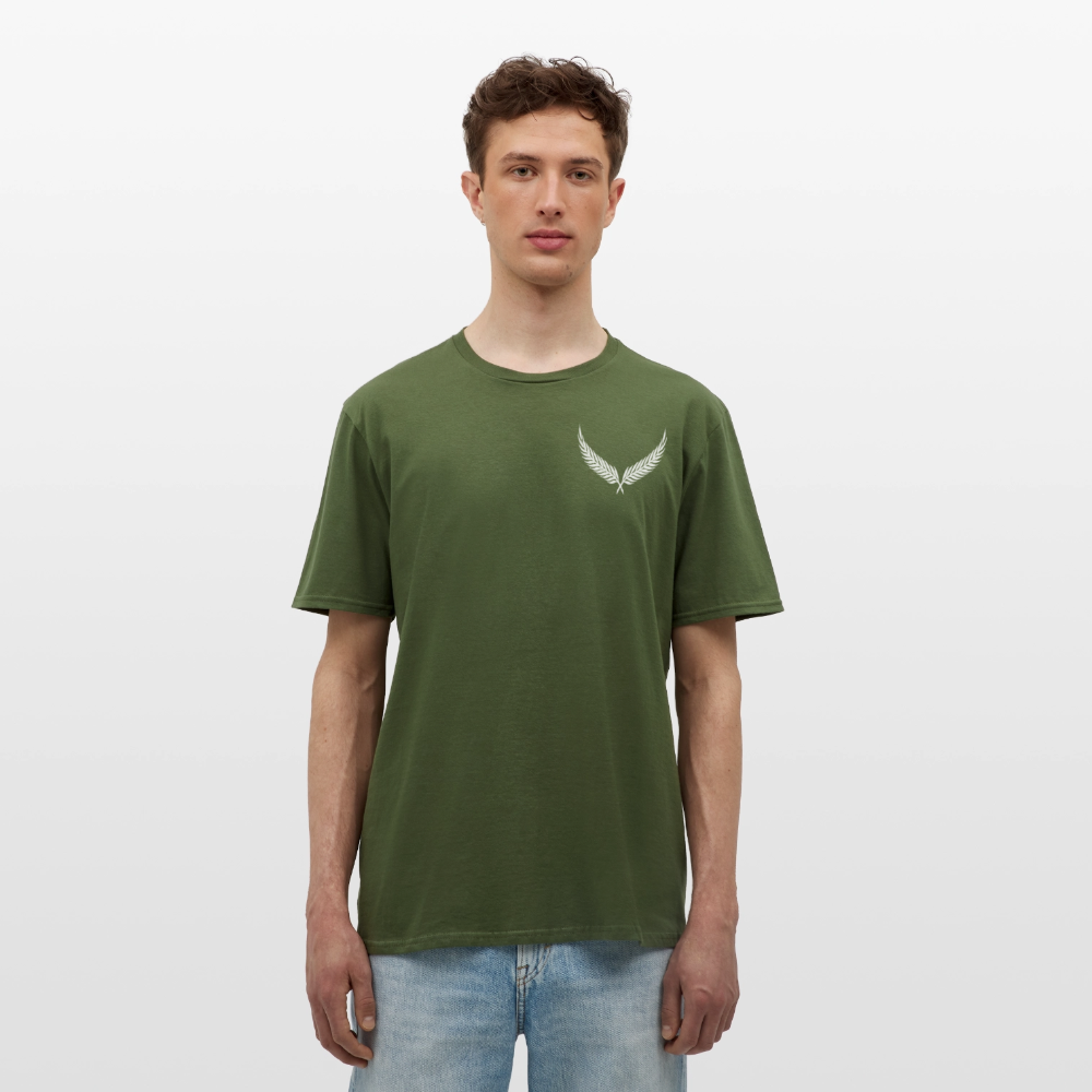 Stolzer Deutscher Gymsshirt MMA - military green