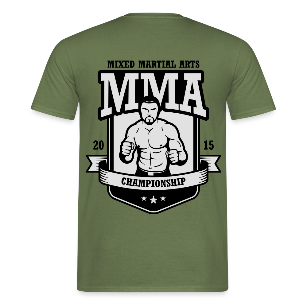 Stolzer Deutscher Gymsshirt MMA - military green