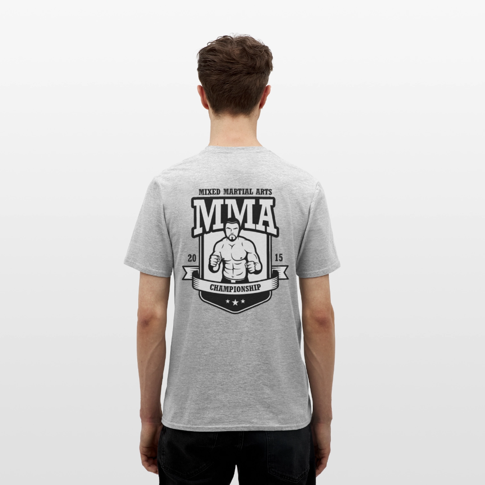 Stolzer Deutscher Gymsshirt MMA - heather grey