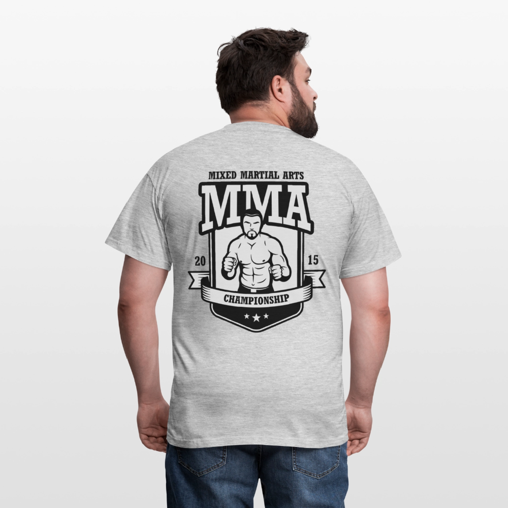 Stolzer Deutscher Gymsshirt MMA - heather grey