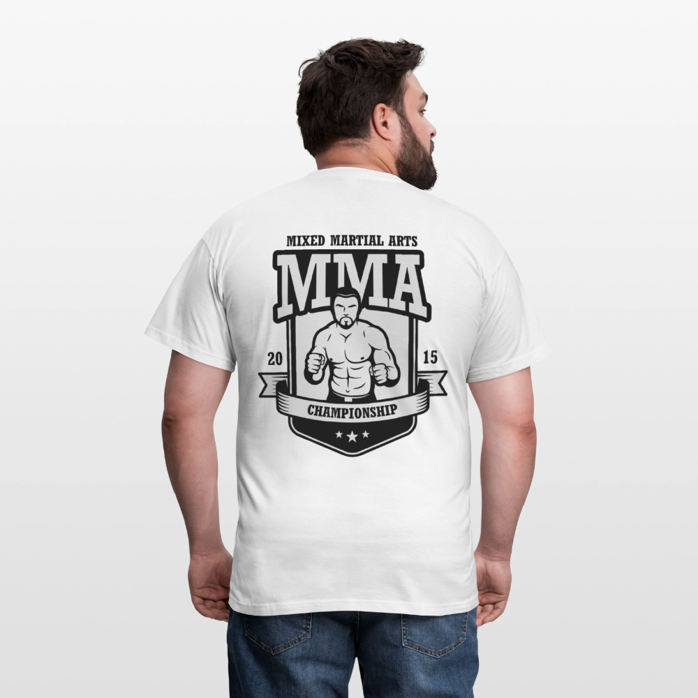 Stolzer Deutscher Gymsshirt MMA - white