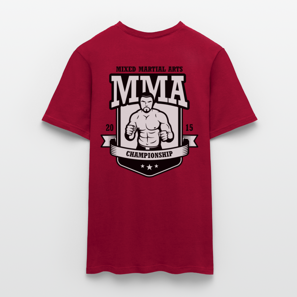 Stolzer Deutscher Gymsshirt MMA - brick red