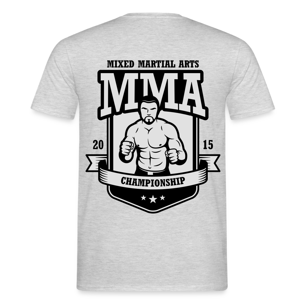 Stolzer Deutscher Gymsshirt MMA - heather grey