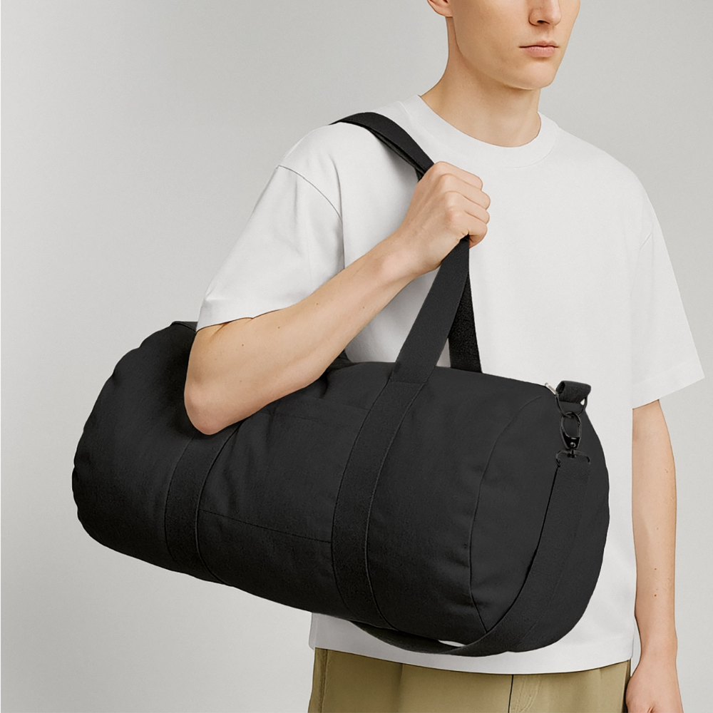 Stanley/Stella Recycled Canvas Duffle Bag - black