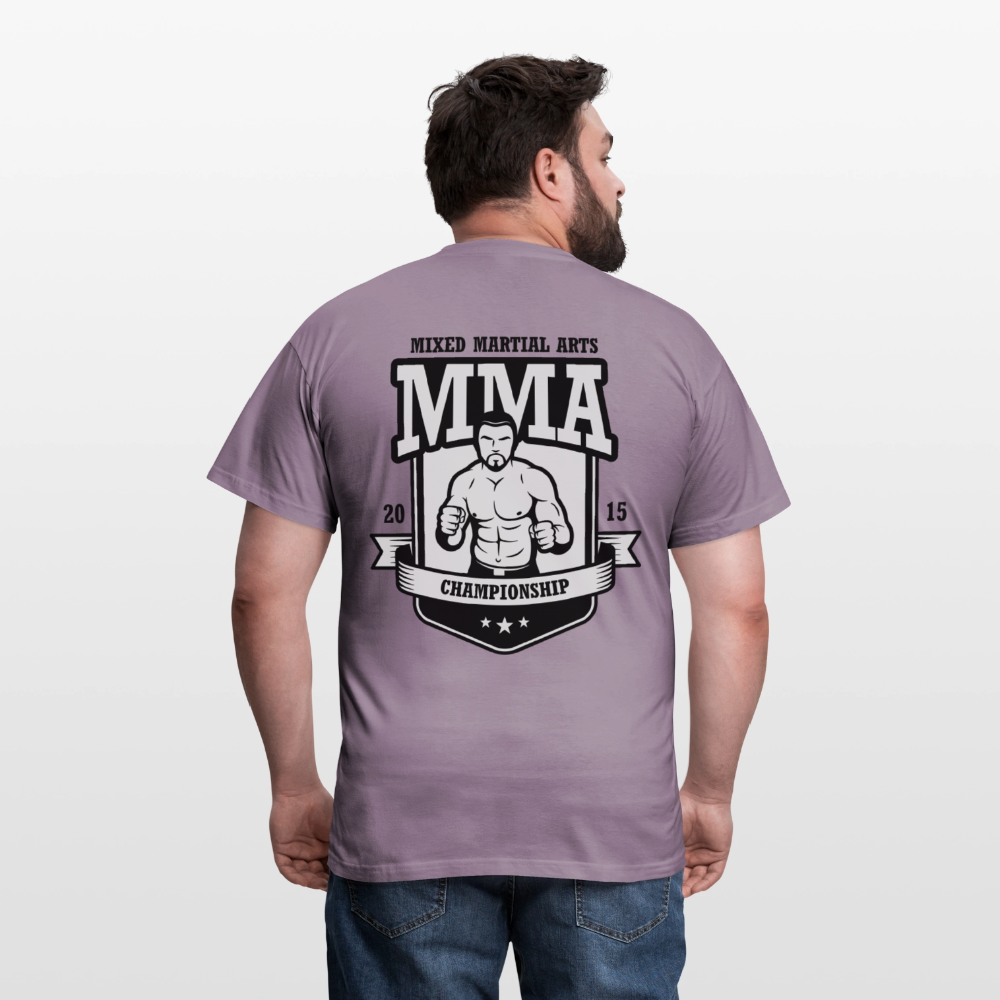 Stolzer Deutscher Gymsshirt MMA - purple-grey 