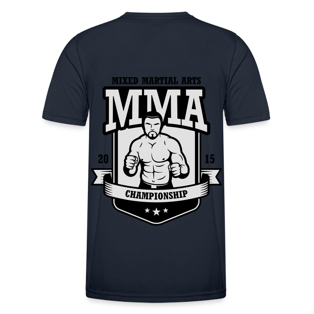 Men MMA GYmshirt - navy