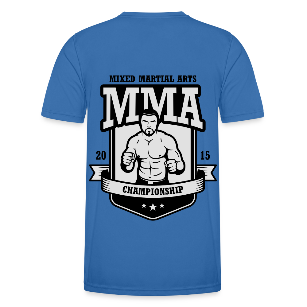 Men MMA GYmshirt - royal blue