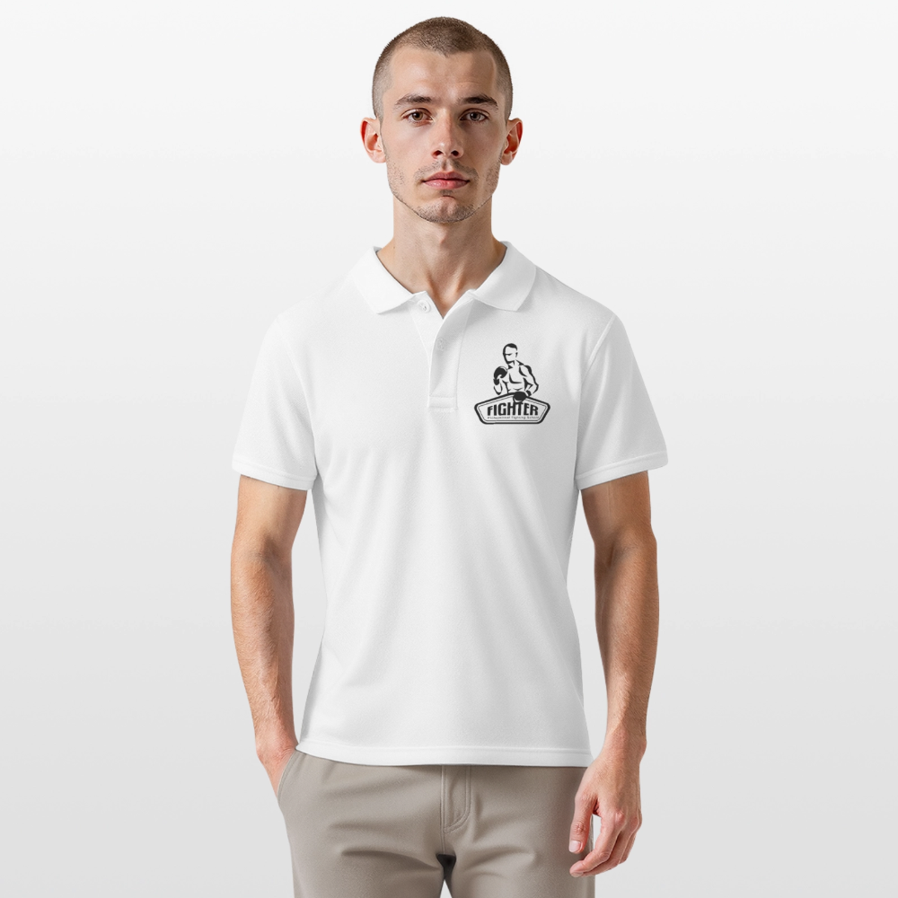 Fighting Poloshirt - white
