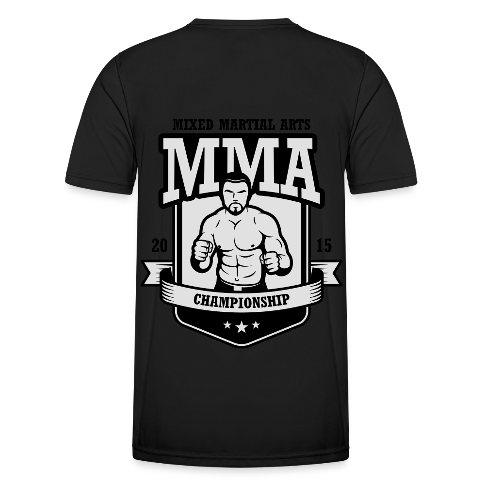 Men MMA GYmshirt - black