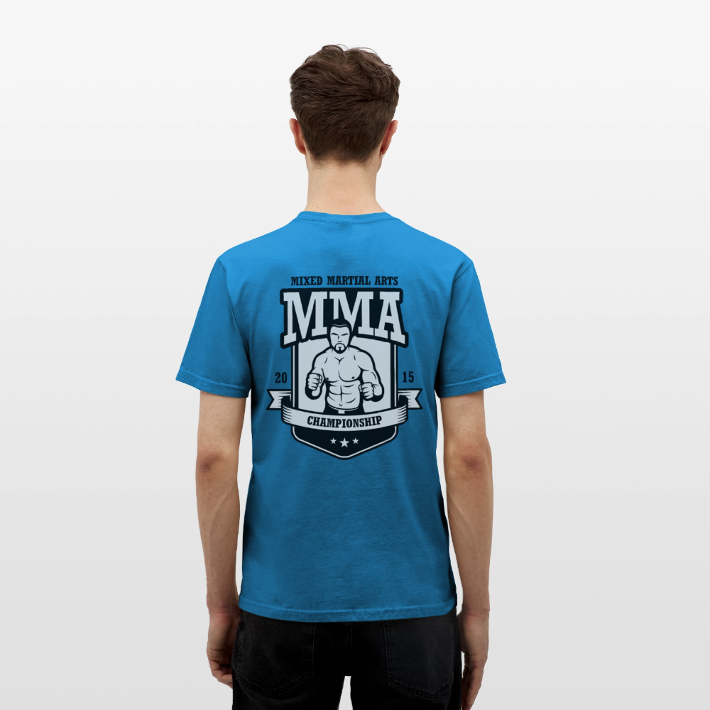 Stolzer Deutscher Gymsshirt MMA - royal blue