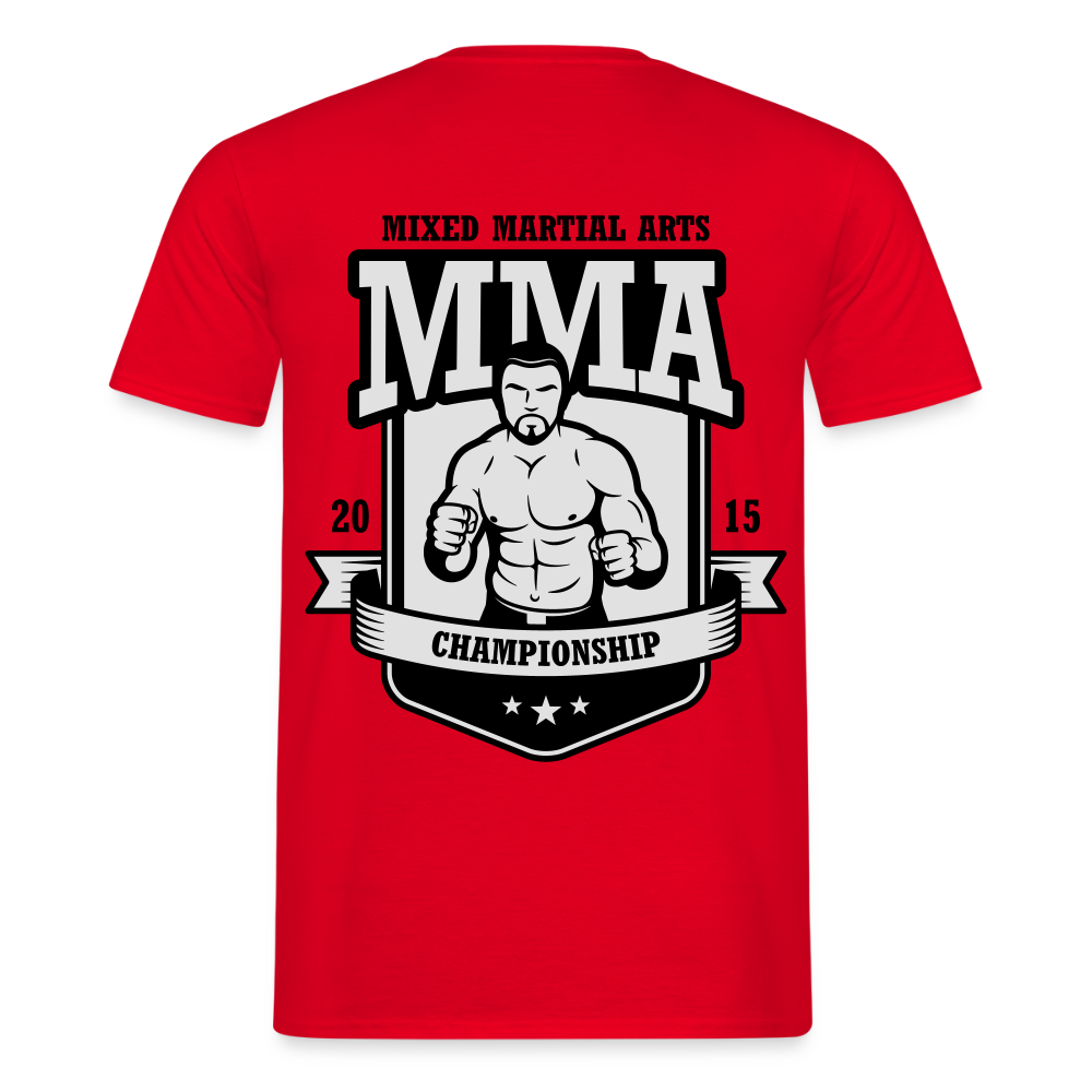 Stolzer Deutscher Gymsshirt MMA - red