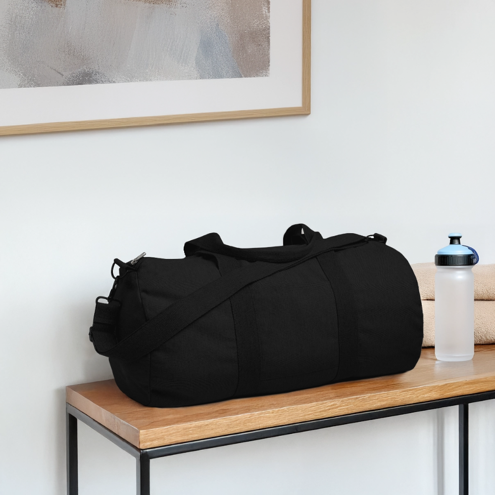 Stanley/Stella Recycled Canvas Duffle Bag - black