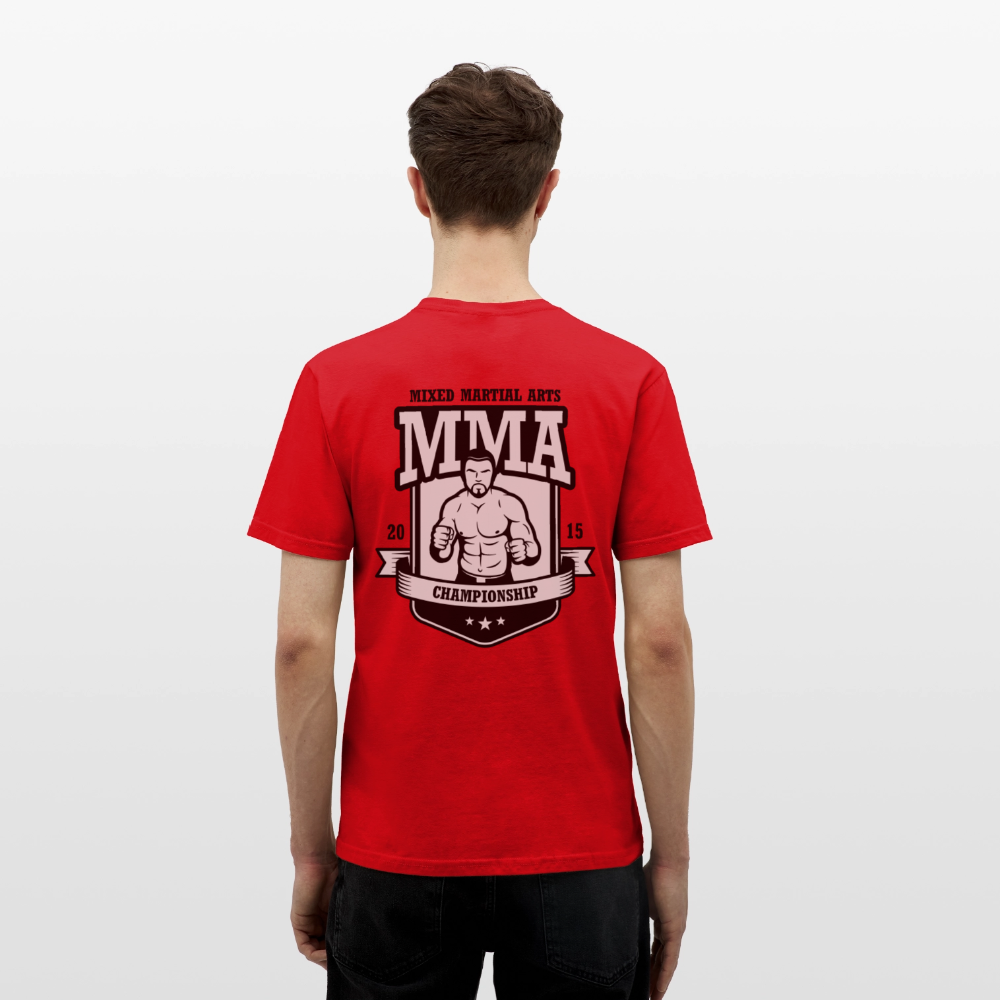 Stolzer Deutscher Gymsshirt MMA - red