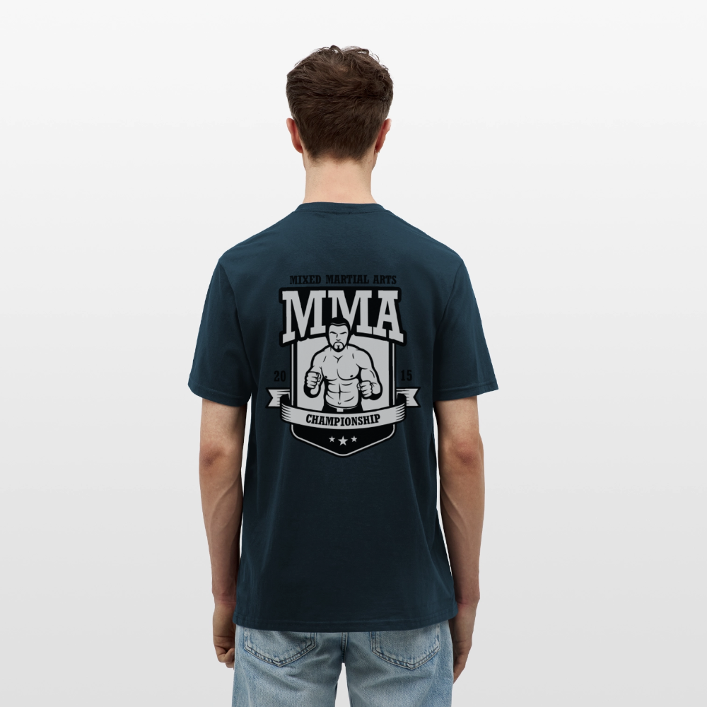 Stolzer Deutscher Gymsshirt MMA - navy