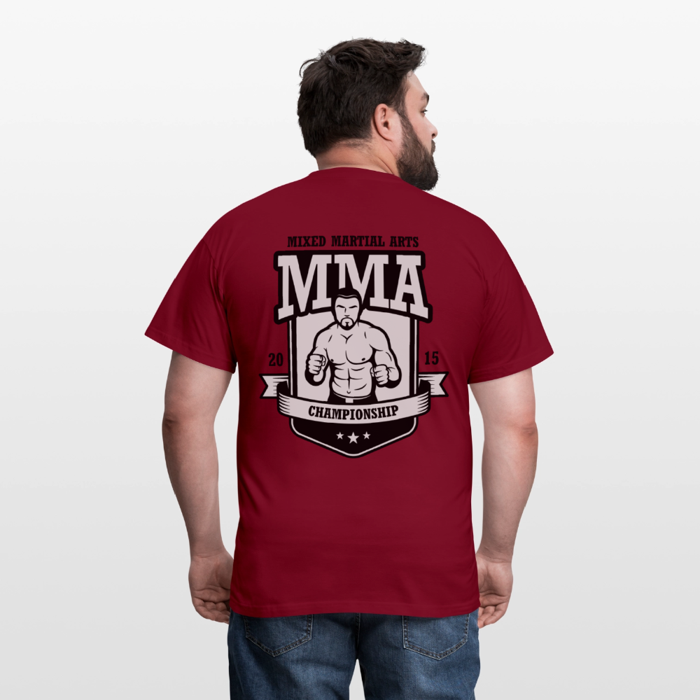 Stolzer Deutscher Gymsshirt MMA - brick red