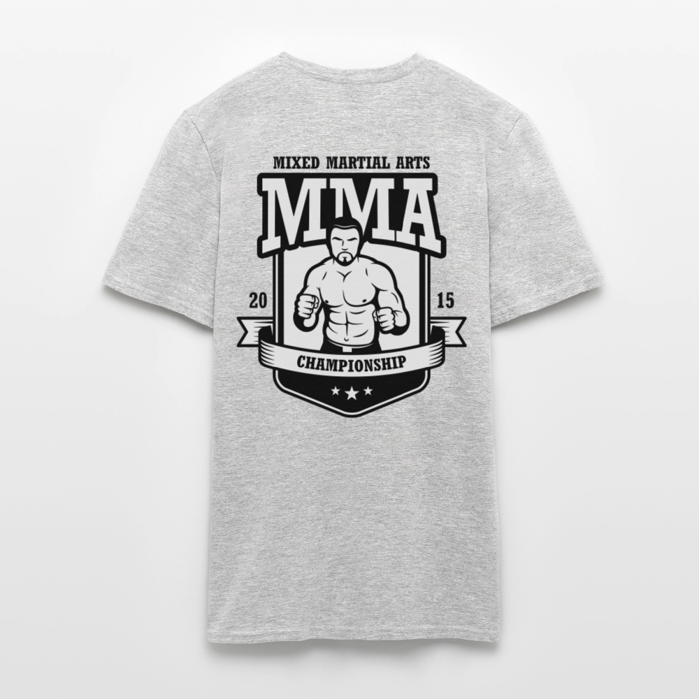 Stolzer Deutscher Gymsshirt MMA - heather grey