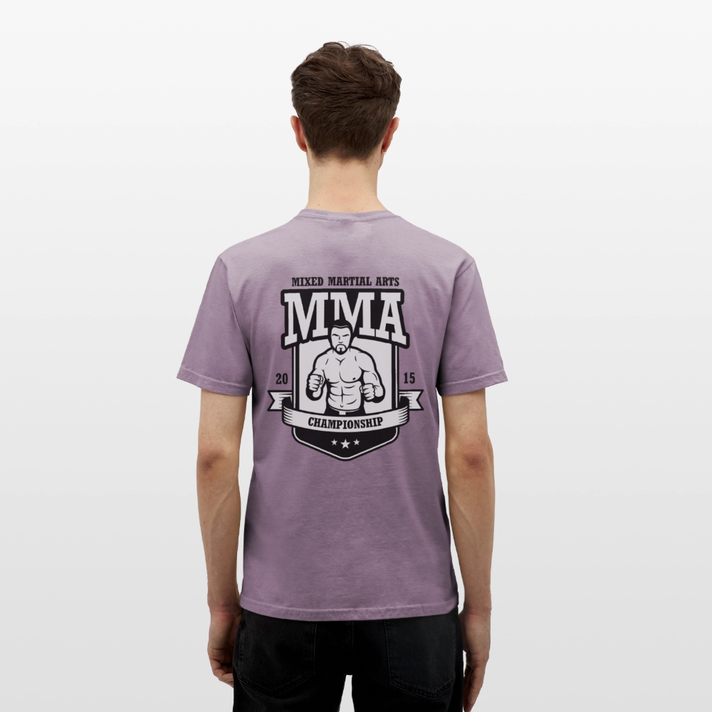 Stolzer Deutscher Gymsshirt MMA - purple-grey 