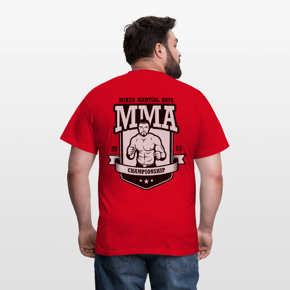 Stolzer Deutscher Gymsshirt MMA - red