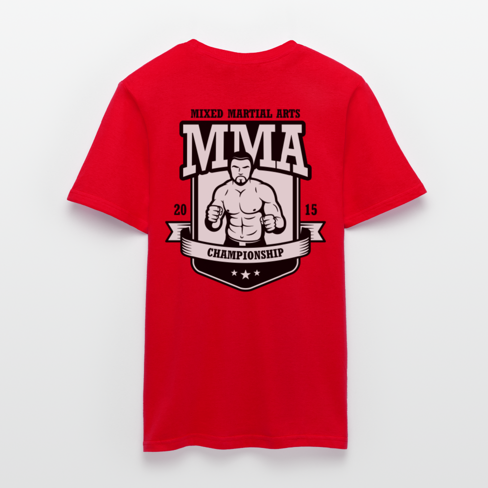 Stolzer Deutscher Gymsshirt MMA - red