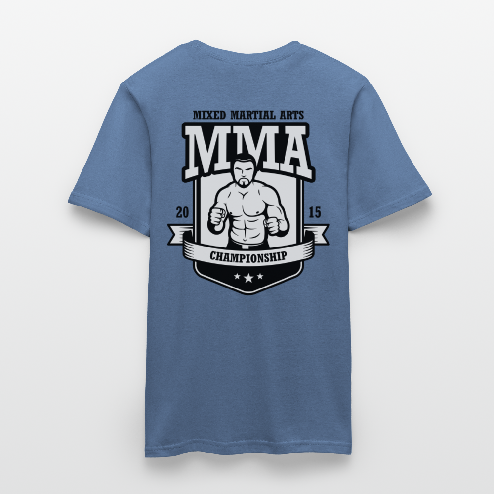 Stolzer Deutscher Gymsshirt MMA - dove blue 
