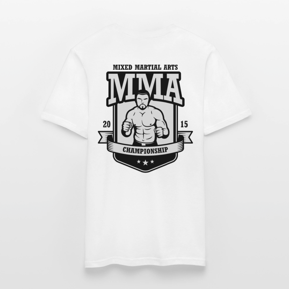 Stolzer Deutscher Gymsshirt MMA - white