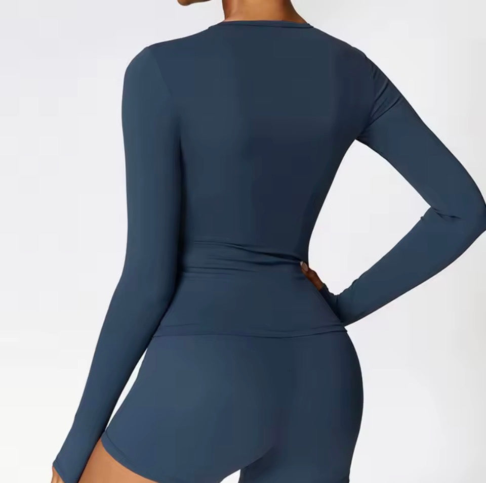 GYMSHIRT Damen Longsleave