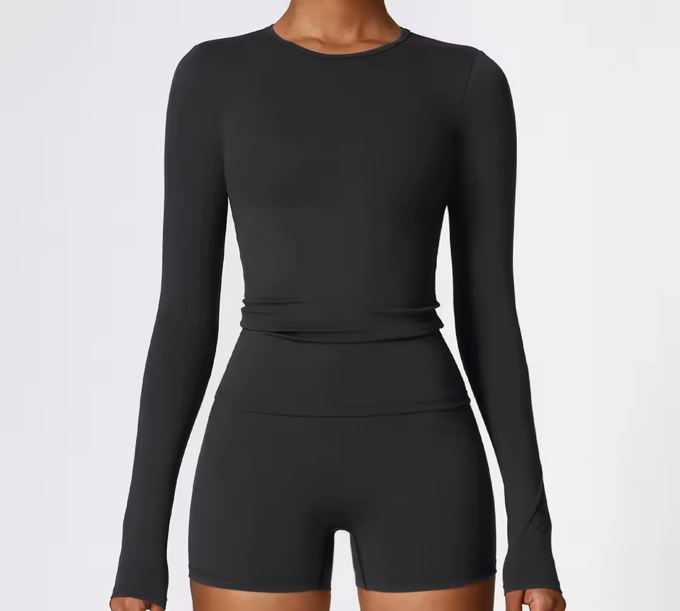 GYMSHIRT Damen Longsleave