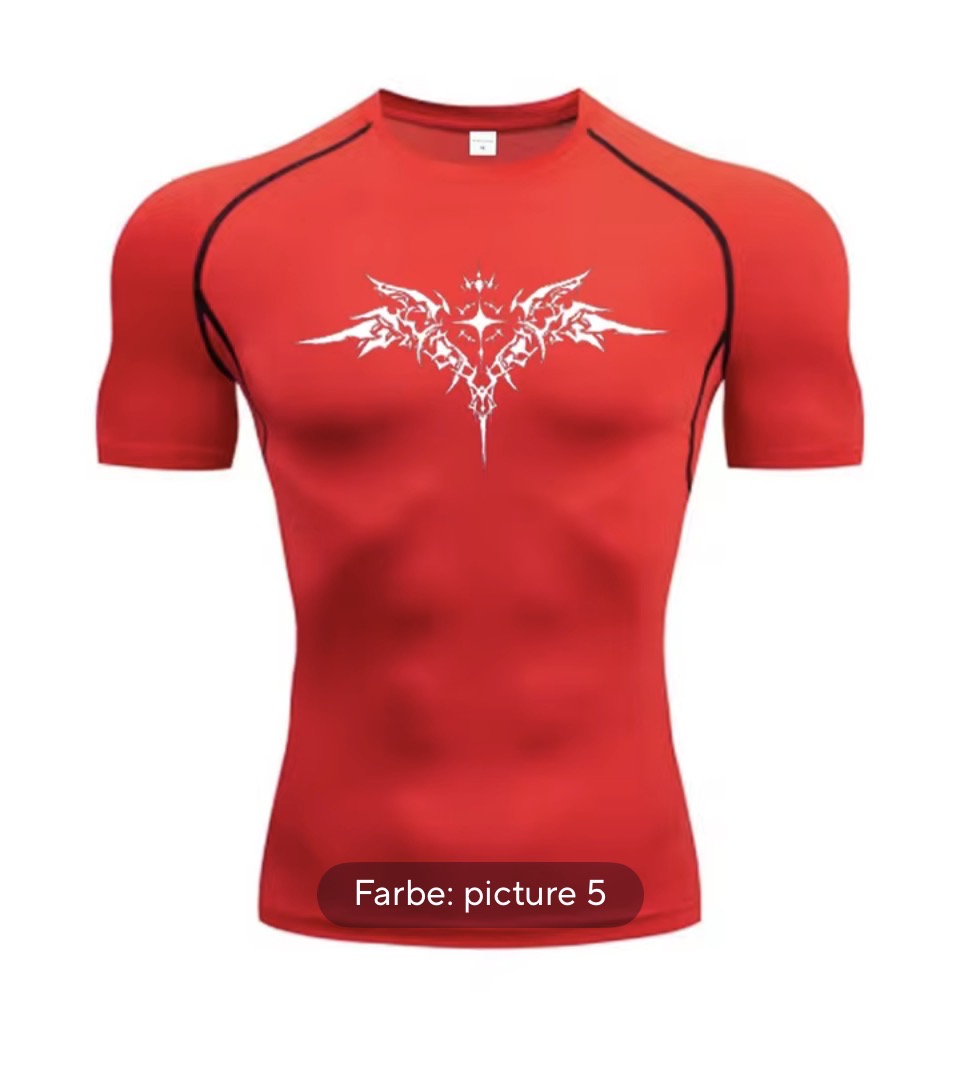 GYMSHIRT Herren Wings
