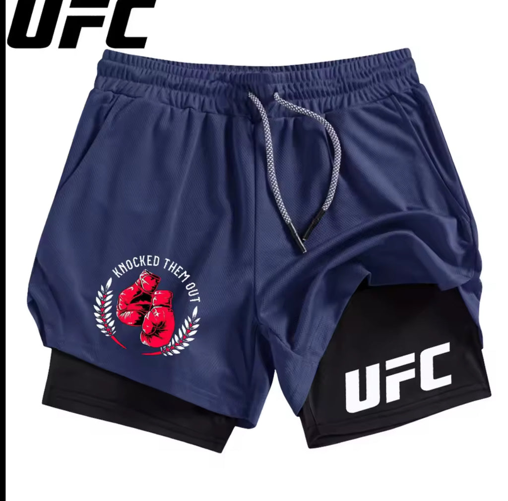 UFC Knocked Them Out Shorts Herren | MMA & Box Trainingsshorts