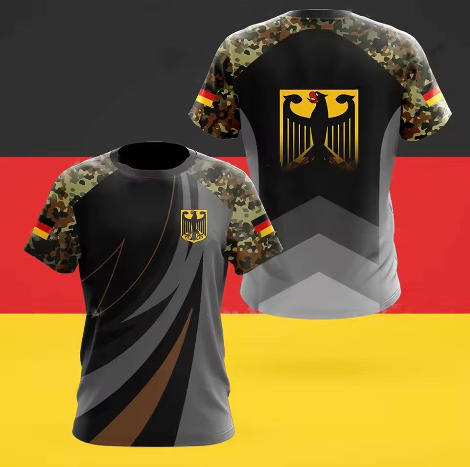 Stolzer Deutscher Gymshirt