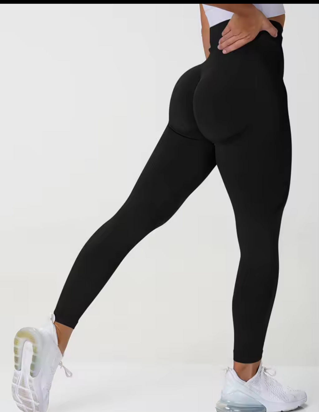 Damen Gym Leggings mit hoher Taille | Yoga & Fitness Hose mit Po-Lifting & Bauchkontrolle