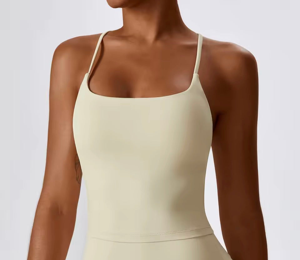 Sommer Frauen Schlank Sport T-shirt Open Back Atmungsaktive Fitness Bluse Weste Sport Gym Tragen Ärmellose Racerback Tank Workout Top