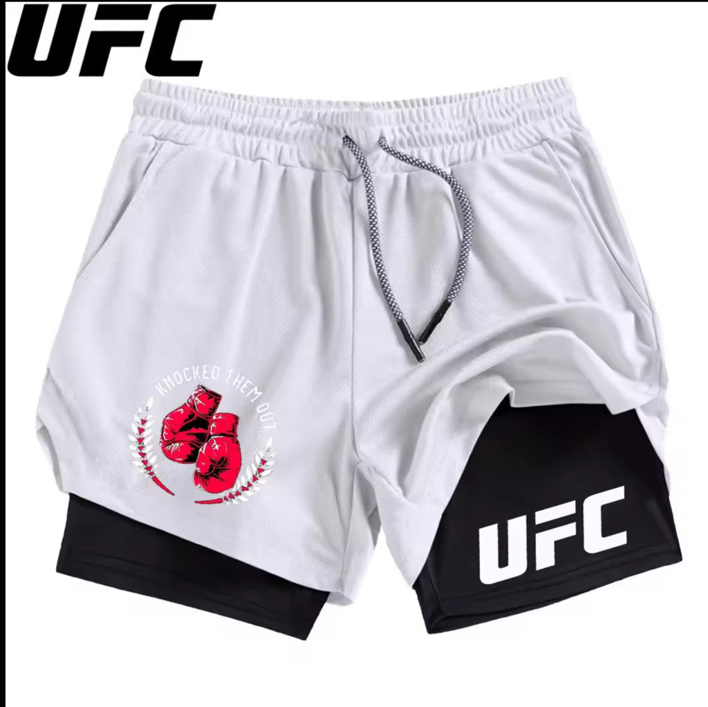 UFC Knocked Them Out Shorts Herren | MMA & Box Trainingsshorts