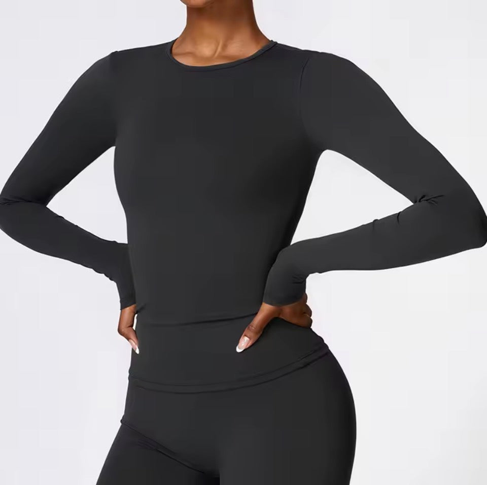 GYMSHIRT Damen Longsleave