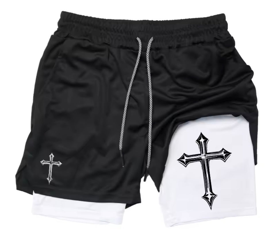 Gym Shorts Kreuz