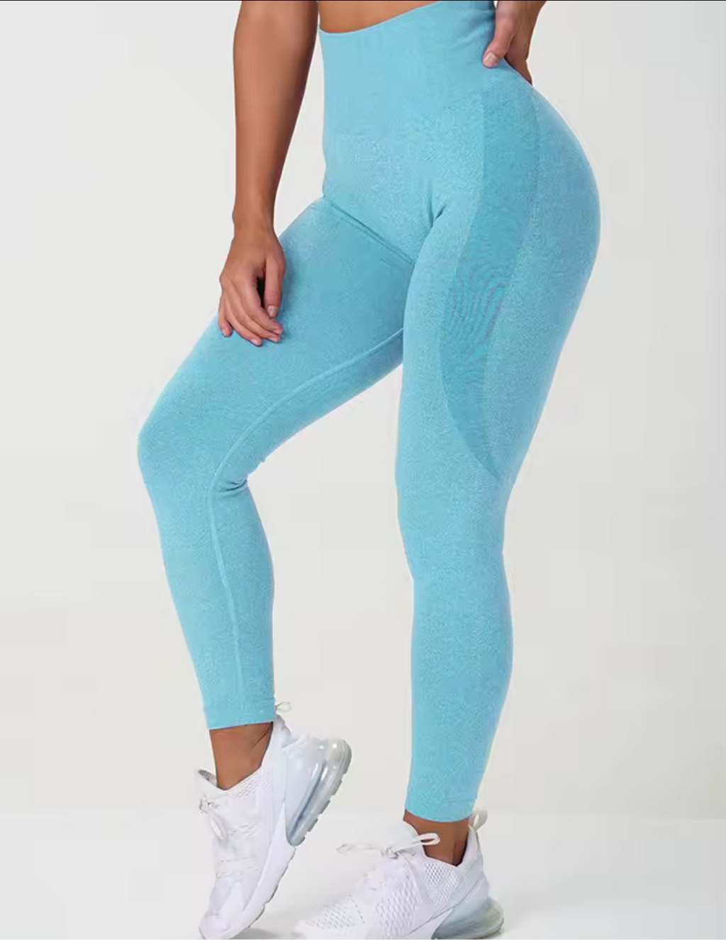 Damen Gym Leggings mit hoher Taille | Yoga & Fitness Hose mit Po-Lifting & Bauchkontrolle