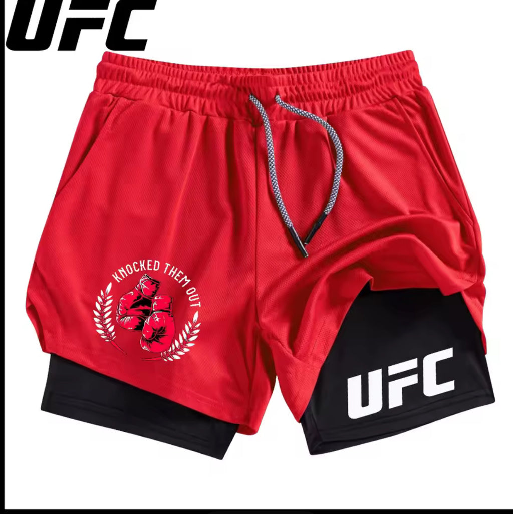 UFC Knocked Them Out Shorts Herren | MMA & Box Trainingsshorts