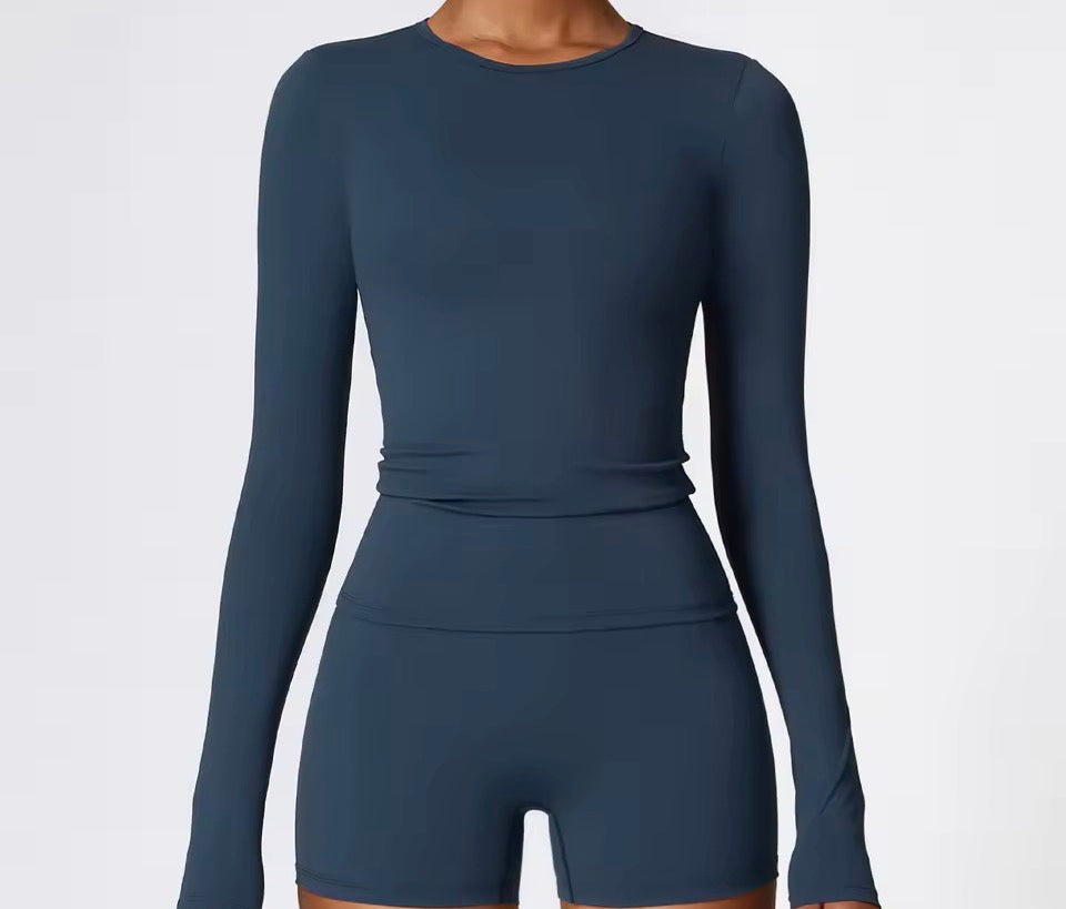 GYMSHIRT Damen Longsleave
