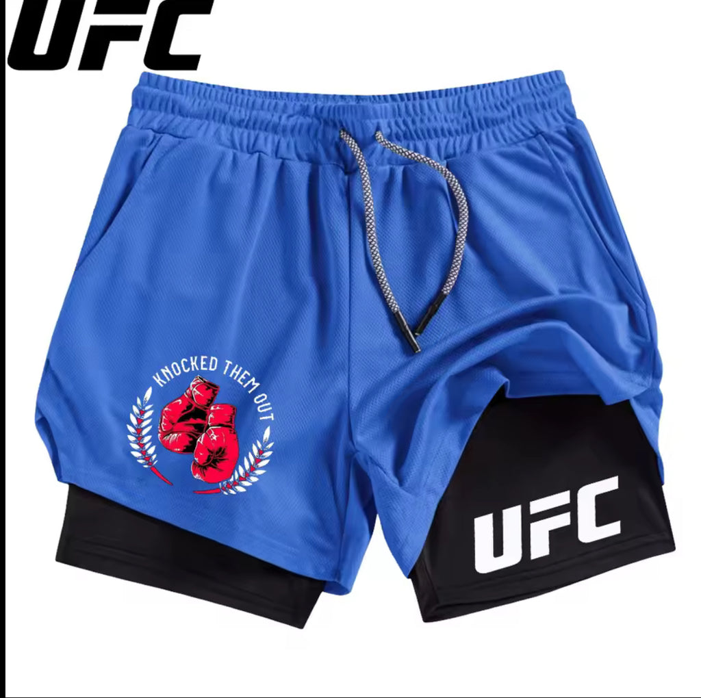 UFC Knocked Them Out Shorts Herren | MMA & Box Trainingsshorts