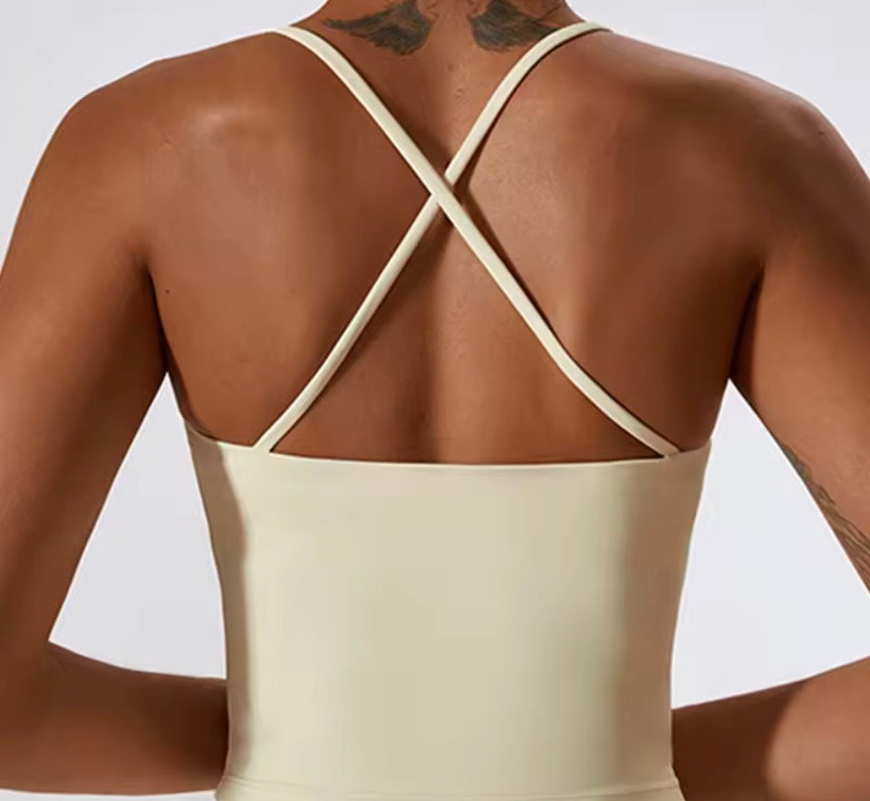 Sommer Frauen Schlank Sport T-shirt Open Back Atmungsaktive Fitness Bluse Weste Sport Gym Tragen Ärmellose Racerback Tank Workout Top