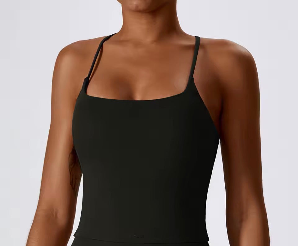 Sommer Frauen Schlank Sport T-shirt Open Back Atmungsaktive Fitness Bluse Weste Sport Gym Tragen Ärmellose Racerback Tank Workout Top